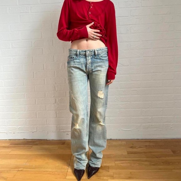 VINTAGE GREYROOMSHOP DIESEL JEANS - Picture 3 of 5